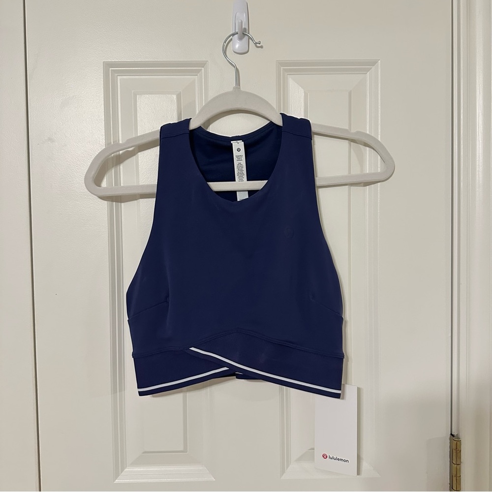 Lululemon V-Waist Cropped Tennis Tank Top NWT 6